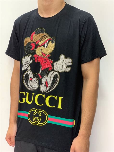 camiseta gucci minnie|gucci mickey mouse.